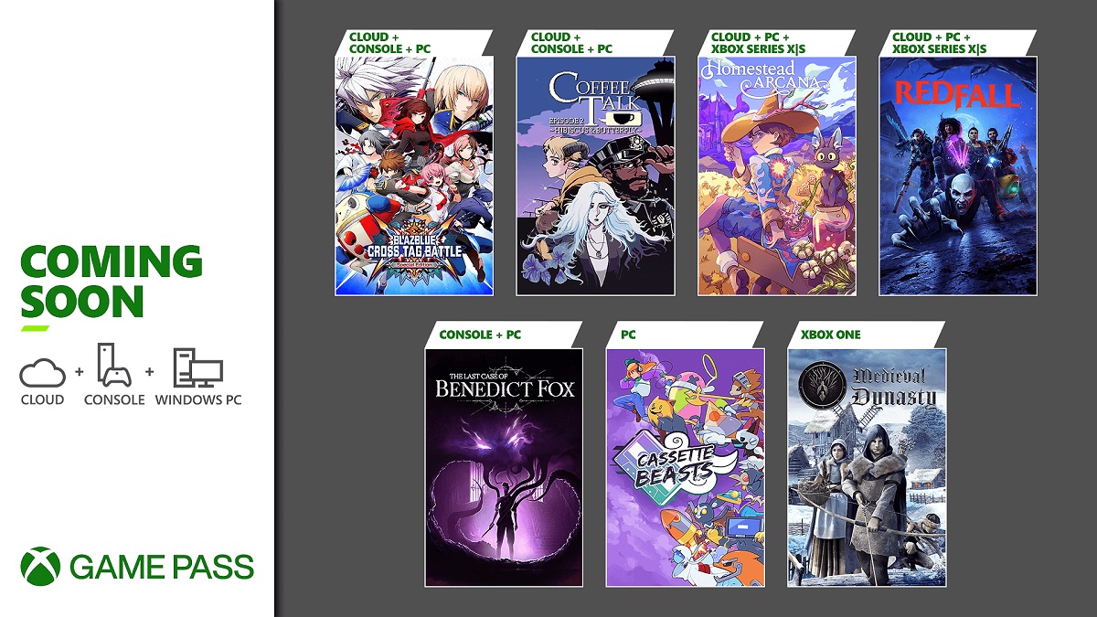 Microsoft a annoncé la liste des jeux qui figureront dans son catalogue Game Pass au cours de la deuxième quinzaine d'avril et au début du mois de mai. La tête d'affiche sera le jeu de tir Redfall Microsoft a annoncé la liste des jeux qui figureront dans son catalogue Game Pass au cours de la deuxième quinzaine d'avril et au début du mois de mai. La tête d'affiche sera le jeu de tir Redfall
