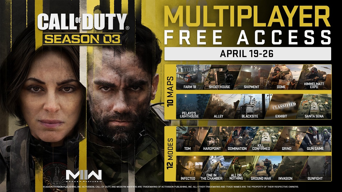 Appelez vos amis ! La semaine multijoueur gratuite commence aujourd'hui dans Call of Duty : Modern Warfare 2 Appelez vos amis ! La semaine multijoueur gratuite commence aujourd'hui dans Call of Duty : Modern Warfare 2