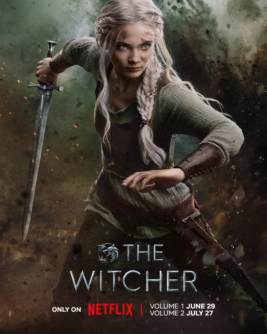 Netflix a publié quatre affiches colorées montrant les principaux personnages de la troisième saison de la série The Witcher et a rappelé aux téléspectateurs que la bande-annonce sera diffusée le 8 juin.-2 Netflix a publié quatre affiches colorées montrant les principaux personnages de la troisième saison de la série The Witcher et a rappelé aux téléspectateurs que la bande-annonce sera diffusée le 8 juin.-2