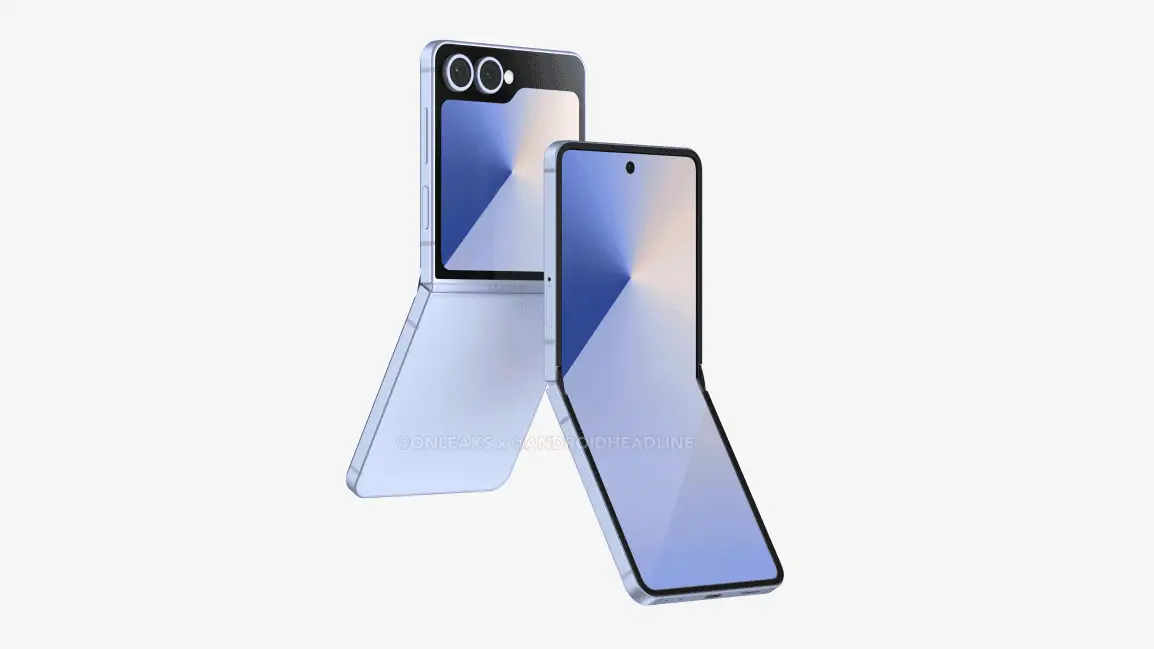 Samsung Galaxy Flip7 CAD rendering 3 Samsung Galaxy Flip7 CAD rendering 3