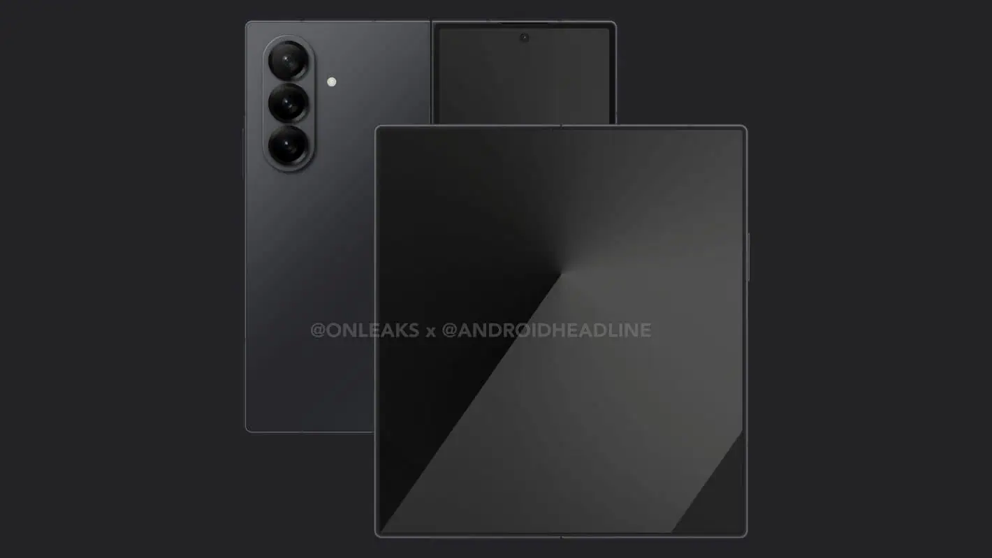 Samsung Galaxy Z Fold 7 - Render 1