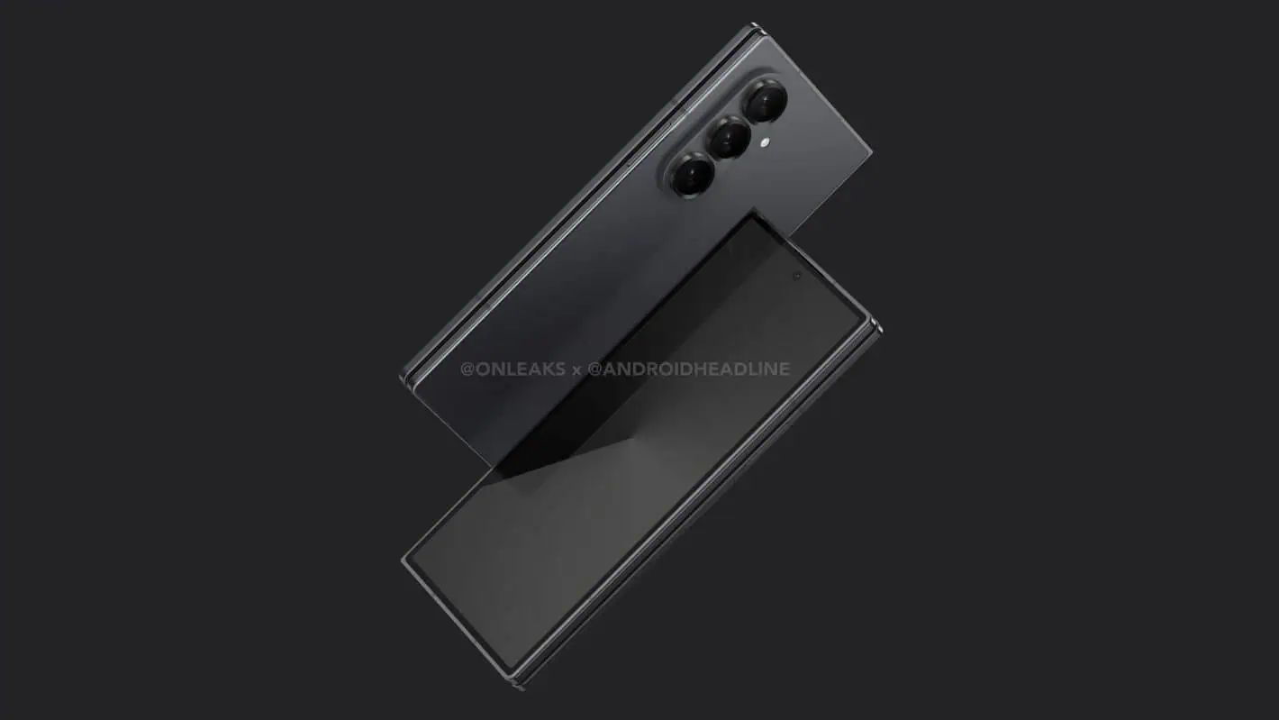 Samsung Galaxy Z Fold 7 - Render 2