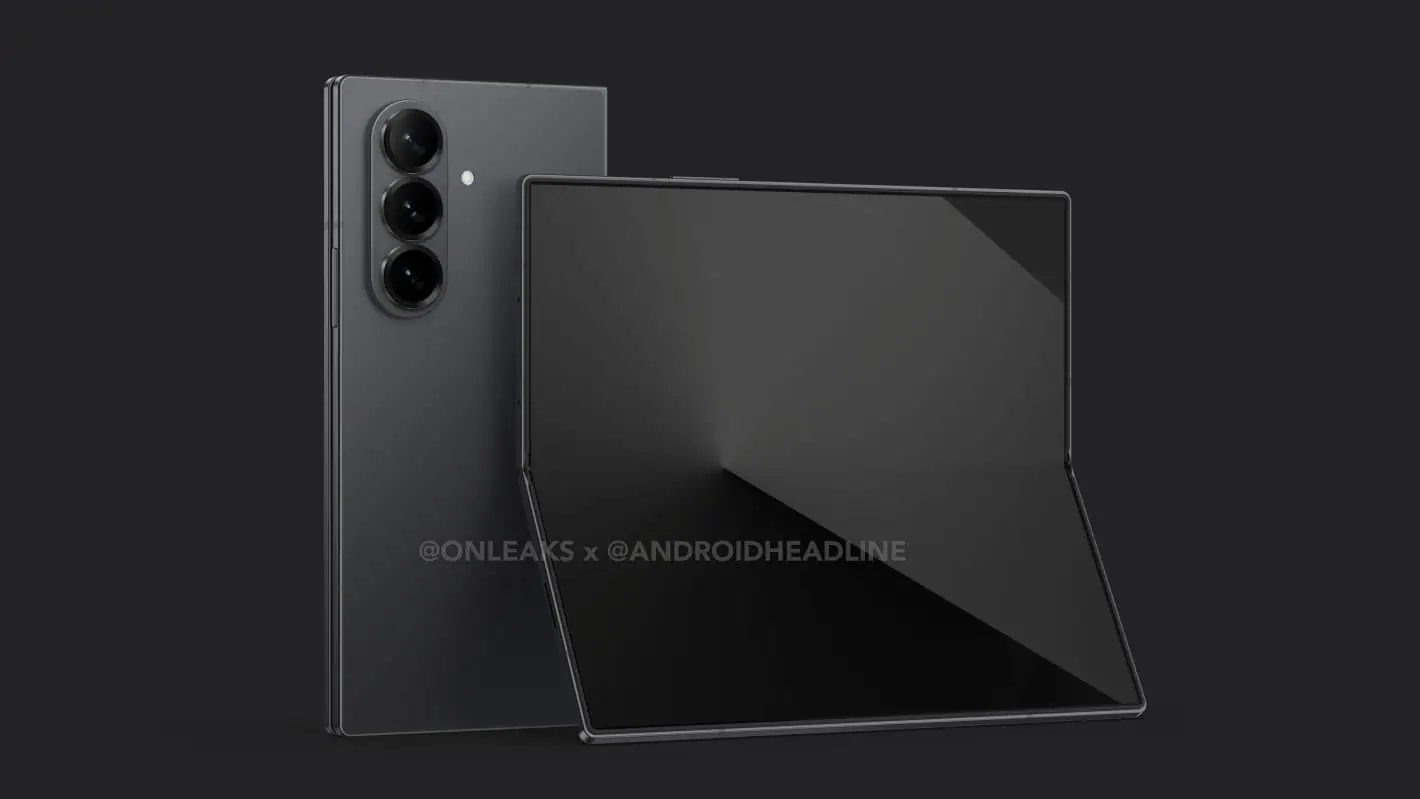 Samsung Galaxy Z Fold 7 - Render 3