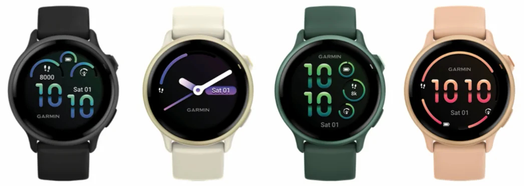 Image de la fuite du Garmin Vivoactive 6, partie inférieure Image de la fuite du Garmin Vivoactive 6, partie inférieure