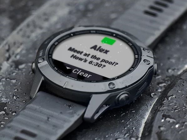 Garmin Fenix 6 smartwatch - mise à jour du logiciel