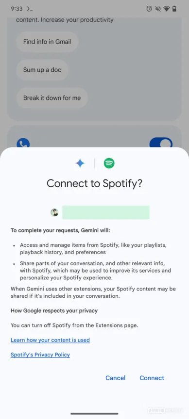 Голосовий помічник Gemini з підтримкою Spotify Голосовий помічник Gemini з підтримкою Spotify