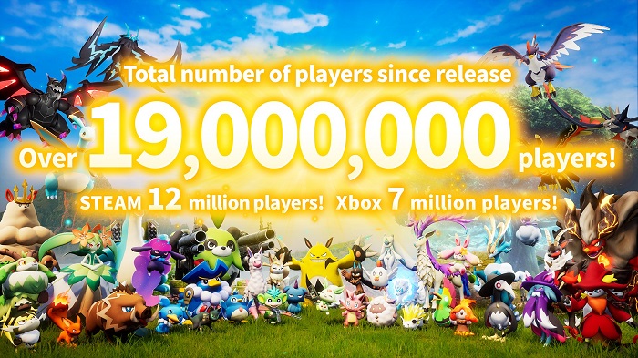 Palworld est déjà joué par 19 millions de personnes !-2 Palworld est déjà joué par 19 millions de personnes !-2