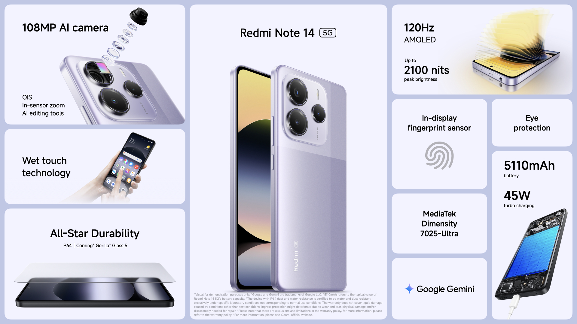 Smartphone Redmi Note 14 5G Smartphone Redmi Note 14 5G