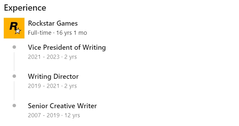Après 16 ans passés chez Rockstar Games, Michael Unsworth, scénariste de Red Dead Redemption, Grand Theft Auto et Max Payne 3, a quitté le studio.-2 Après 16 ans passés chez Rockstar Games, Michael Unsworth, scénariste de Red Dead Redemption, Grand Theft Auto et Max Payne 3, a quitté le studio.-2