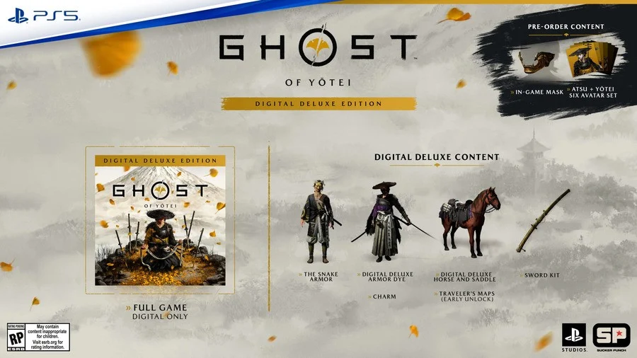Édition Deluxe Ghost of Yotei