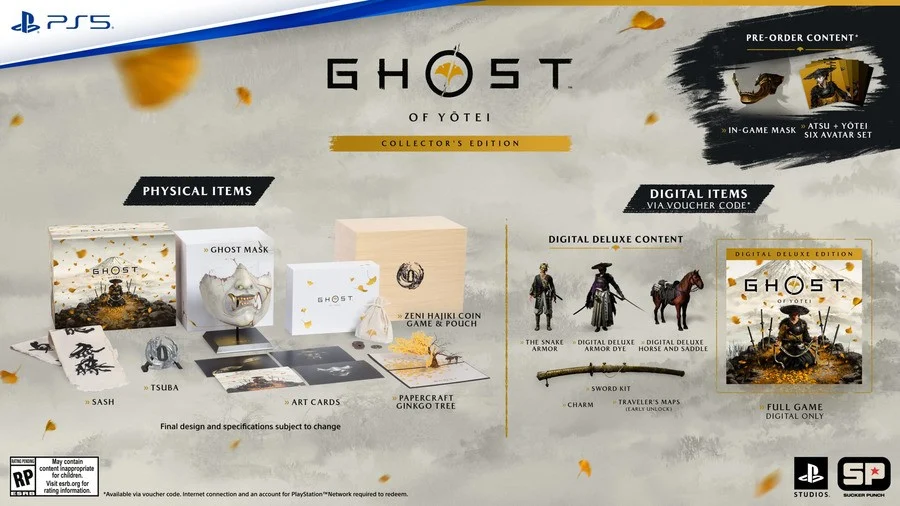 Édition collector Ghost of Yotei