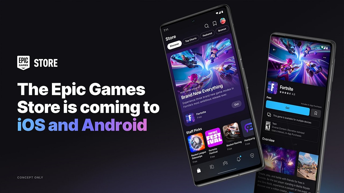 En 2024, l'Epic Games Store sortira sur iOS et Android. Le catalogue de la boutique comprendra non seulement des jeux pour PC, mais aussi des applications mobiles En 2024, l'Epic Games Store sortira sur iOS et Android. Le catalogue de la boutique comprendra non seulement des jeux pour PC, mais aussi des applications mobiles