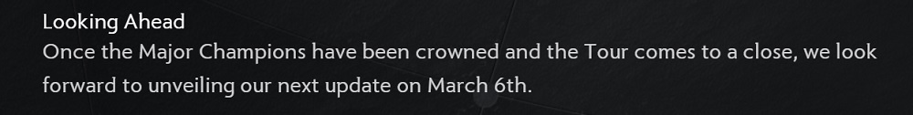 C'est officiel : la prochaine mise à jour majeure de Dota 2 sera publiée le 6 mars.-2 C'est officiel : la prochaine mise à jour majeure de Dota 2 sera publiée le 6 mars.-2