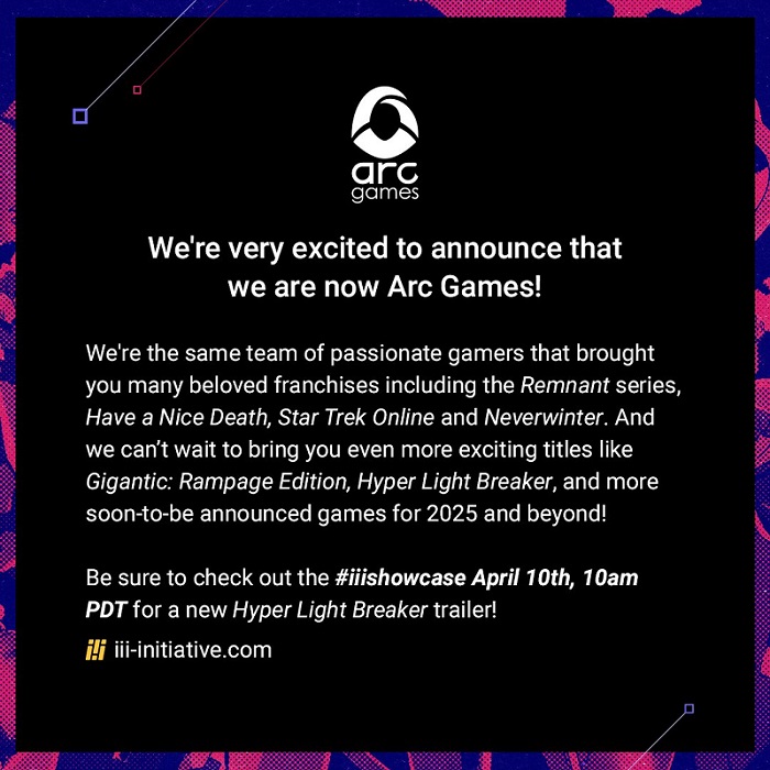 Ancienne société, nouveau nom : Gearbox Publishing devient Arc Games-2 Ancienne société, nouveau nom : Gearbox Publishing devient Arc Games-2