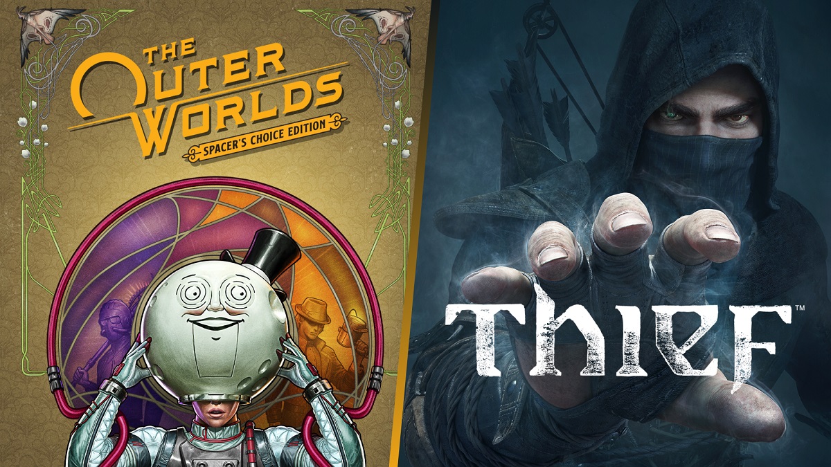 EGS a lancé un concours pour le jeu de rôle satirique The Outer Worlds et le jeu d'action furtif dystopique Thief (2014). EGS a lancé un concours pour le jeu de rôle satirique The Outer Worlds et le jeu d'action furtif dystopique Thief (2014).