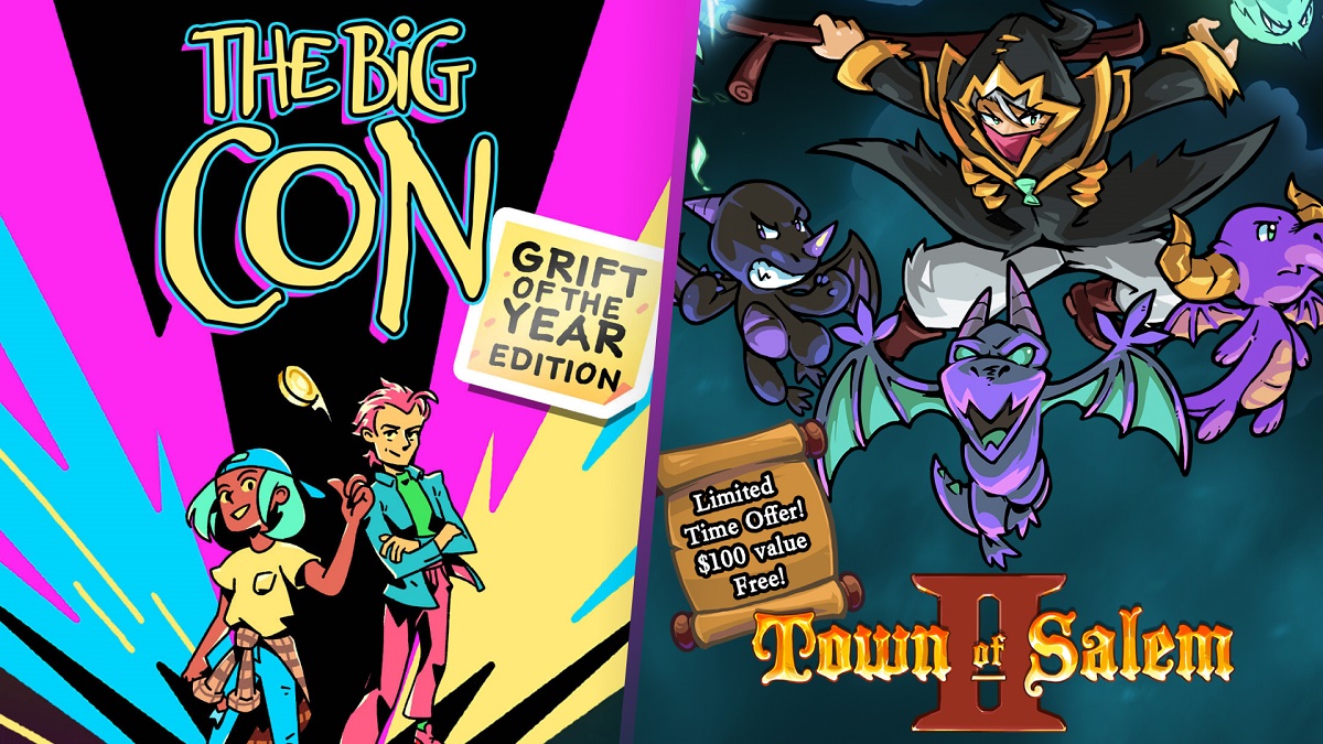 La boutique Epic Games a commencé à offrir The Big Con et Town of Salem 2. La boutique Epic Games a commencé à offrir The Big Con et Town of Salem 2.