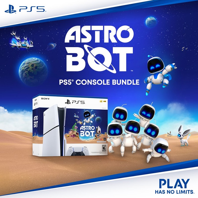 Poster de l'offre groupée PS5 Astro Bot