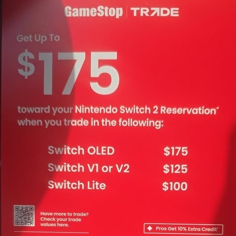 Affiche GameStop