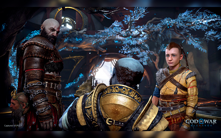 Taille du jeu PlayStation : La taille du jeu God of War : Ragnarok varie aux États-Unis et en Europe. Nécessite au moins 84 Go d'espace-2 Taille du jeu PlayStation : La taille du jeu God of War : Ragnarok varie aux États-Unis et en Europe. Nécessite au moins 84 Go d'espace-2