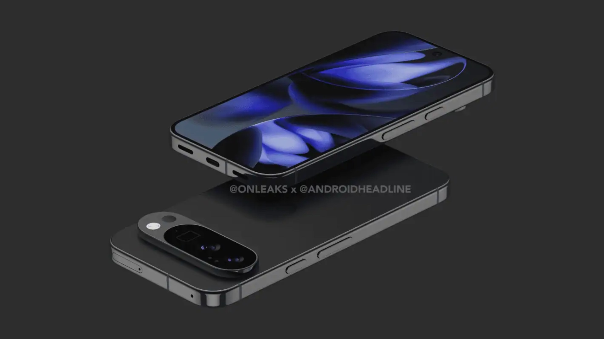 Concept Google Pixel 10 Pro en noir Concept Google Pixel 10 Pro en noir