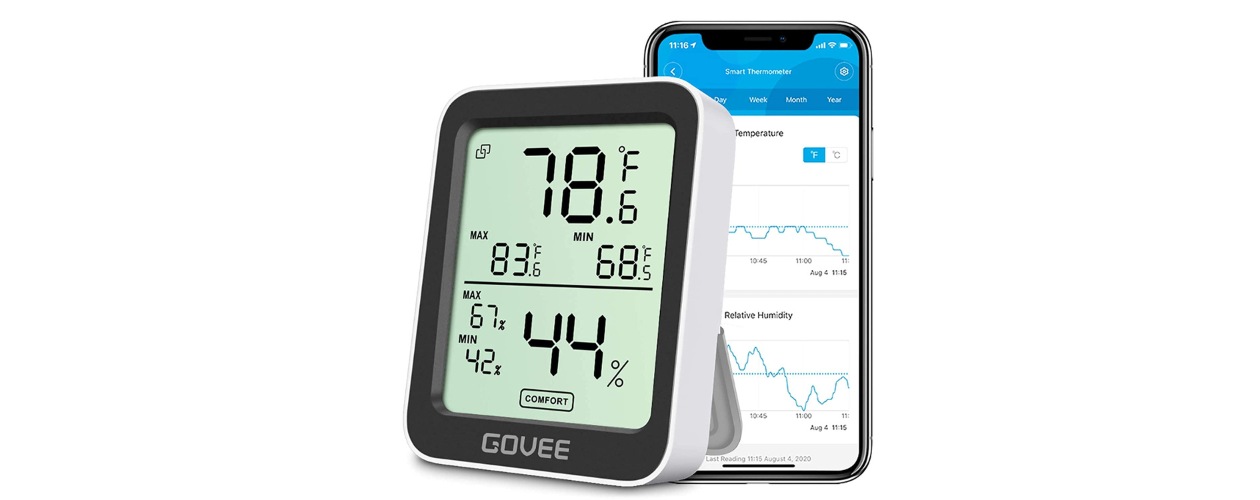 Govee Thermo-Hygromètre Bluetooth Govee Thermo-Hygromètre Bluetooth