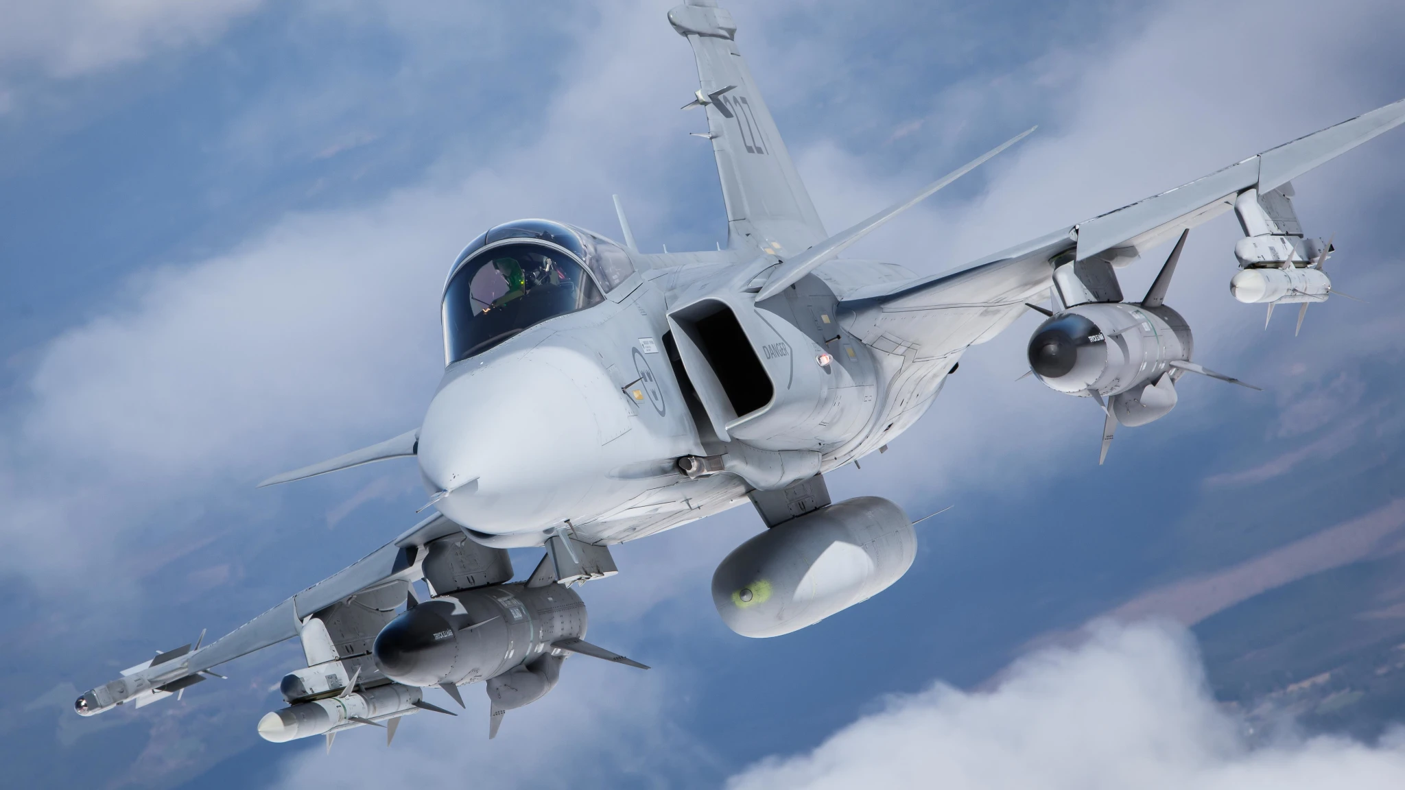 Chasseur suédois JAS 39 Gripen Chasseur suédois JAS 39 Gripen