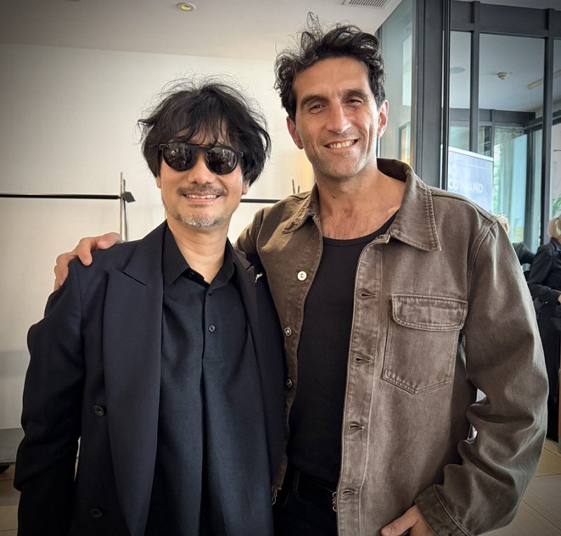 Kojima avec Jozef Fares Kojima avec Jozef Fares