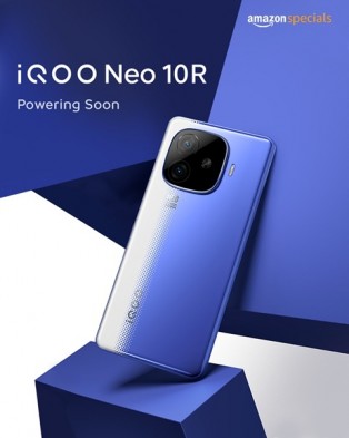 Smartphone iQOO Neo 10R en couleur Titane MoonKnight Smartphone iQOO Neo 10R en couleur Titane MoonKnight