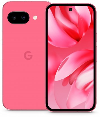 Le smartphone Google Pixel 9a en arrière-plan Le smartphone Google Pixel 9a en arrière-plan