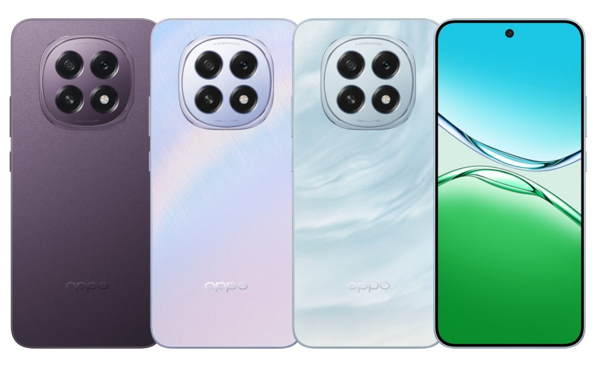 Smartphone Oppo A5 Le smartphone Oppo A5. Illustration : Oppo