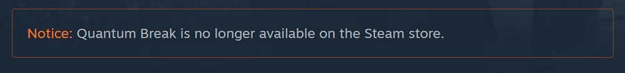 En raison de problèmes de licence, Quantum Break a été temporairement retiré de la vente sur le Microsoft Store et les boutiques numériques Steam. Le jeu n'est pas non plus disponible sur le Game Pass-2 En raison de problèmes de licence, Quantum Break a été temporairement retiré de la vente sur le Microsoft Store et les boutiques numériques Steam. Le jeu n'est pas non plus disponible sur le Game Pass-2