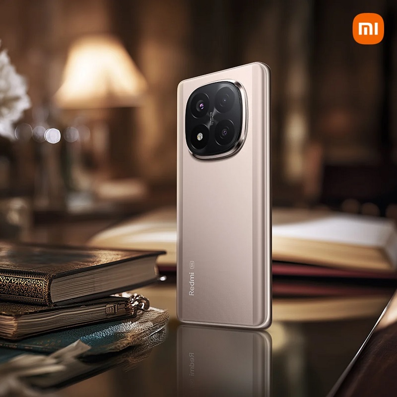Smartphone Xiaomi Redmi Note 14 Pro+ 5G dans la couleur Champagne Gold Smartphone Xiaomi Redmi Note 14 Pro+ 5G dans la couleur Champagne Gold