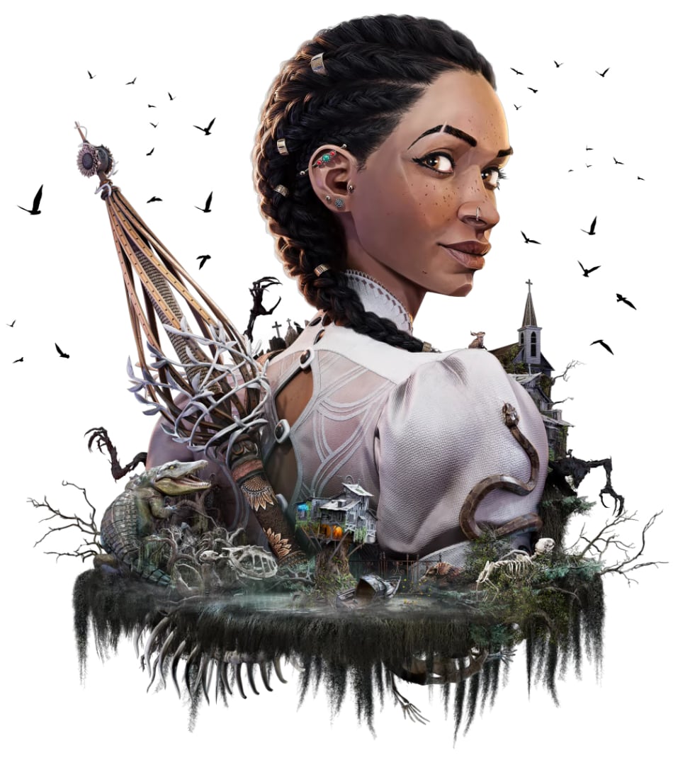 Le personnage principal du jeu est Hazel Flood. Illustration : Compulsion Games