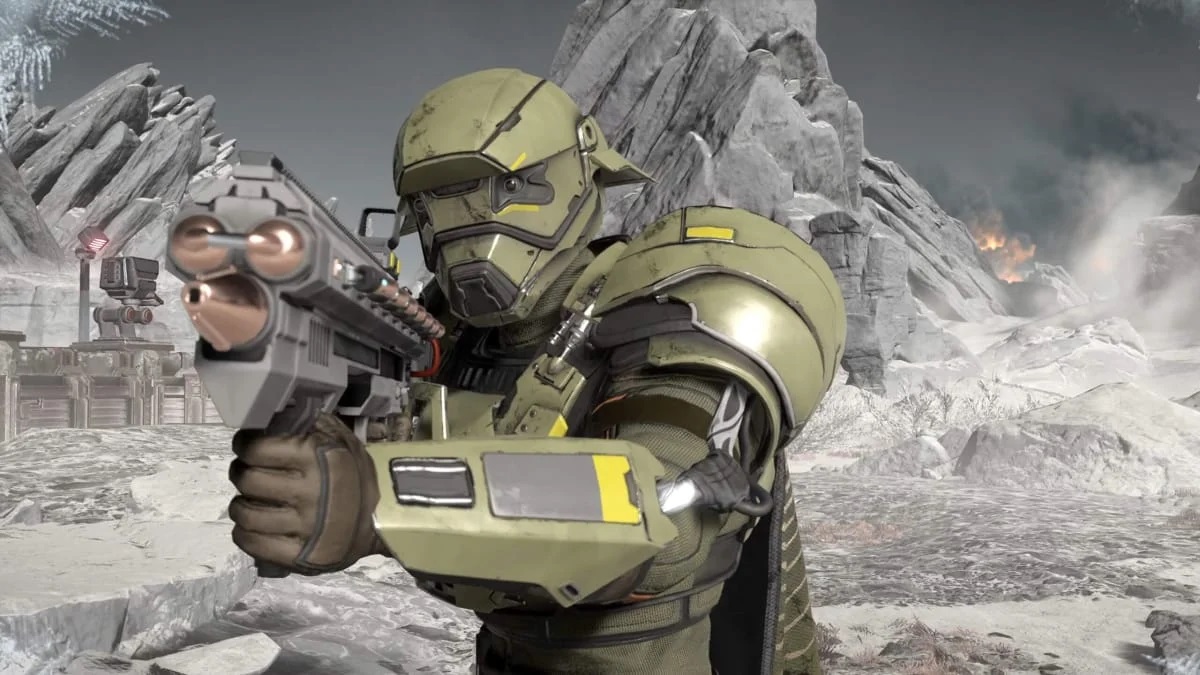 Les développeurs de Helldivers 2 ont dévoilé une bande-annonce présentant un ensemble supplémentaire d'équipements Cutting Edge. Les développeurs de Helldivers 2 ont dévoilé une bande-annonce présentant un ensemble supplémentaire d'équipements Cutting Edge.