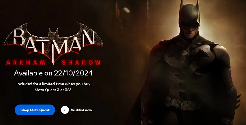 La date de sortie du jeu VR Batman : Arkham Shadow, une ambitieuse exclusivité pour le casque Meta Quest 3, a été révélée.-2 La date de sortie du jeu VR Batman : Arkham Shadow, une ambitieuse exclusivité pour le casque Meta Quest 3, a été révélée.-2