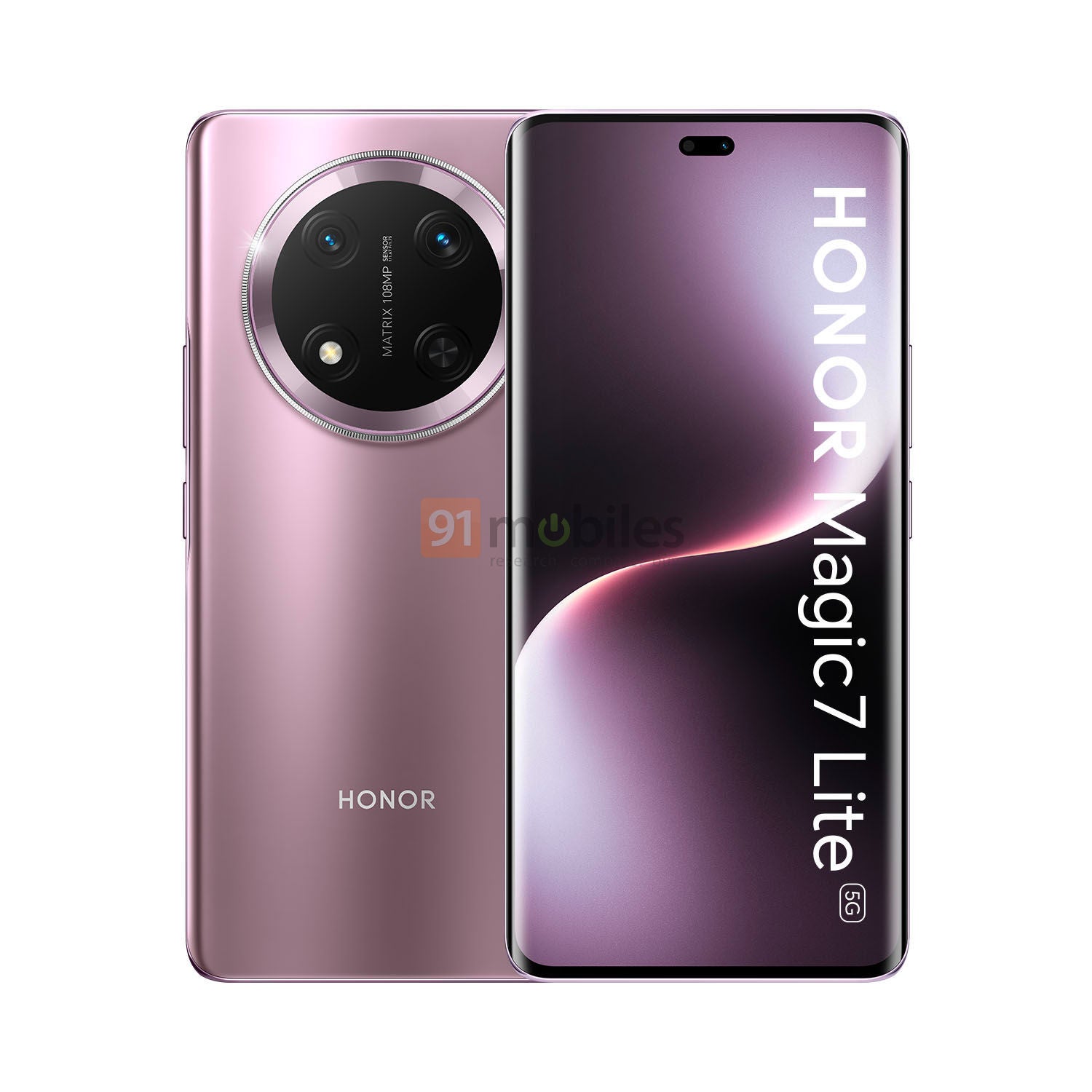 Honor Magic 7 Lite : rendu, design Honor Magic 7 Lite : rendu, design