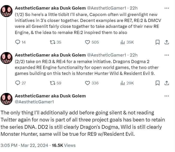 Insider : Le jeu d'horreur Resident Evil 9 surprendra les joueurs avec un monde ouvert complet-2 Insider : Le jeu d'horreur Resident Evil 9 surprendra les joueurs avec un monde ouvert complet-2