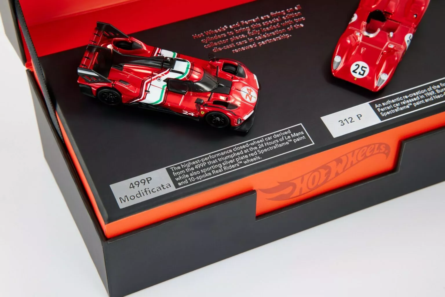 Emballage Ferrari Heritage de Hot Wheels Emballage Ferrari Heritage de Hot Wheels