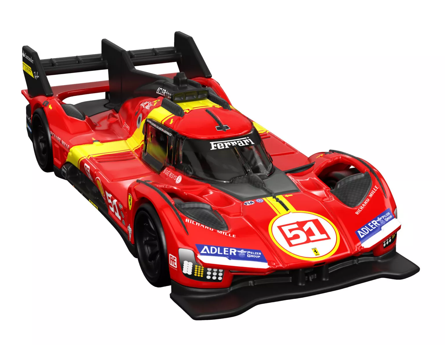 Modèle réduit radiocommandé de la Ferrari de Hot Wheels Modèle réduit radiocommandé de la Ferrari de Hot Wheels