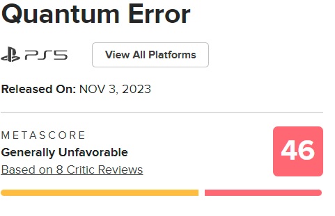 Une mauvaise mise en œuvre de grandes idées : les critiques n'ont pas été satisfaits du jeu de tir d'horreur Quantum Error. Le jeu a reçu de mauvaises notes-2 Une mauvaise mise en œuvre de grandes idées : les critiques n'ont pas été satisfaits du jeu de tir d'horreur Quantum Error. Le jeu a reçu de mauvaises notes-2