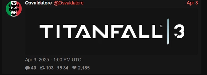 Logo Titanfall 3 Logo Titanfall 3