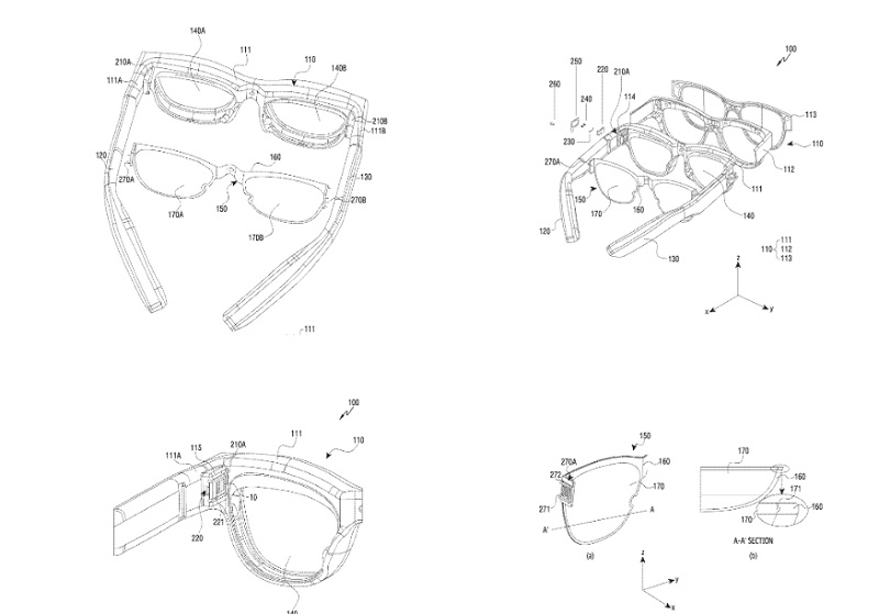 Dessin du système de lentilles Samsung Dessin du système de lentilles Samsung