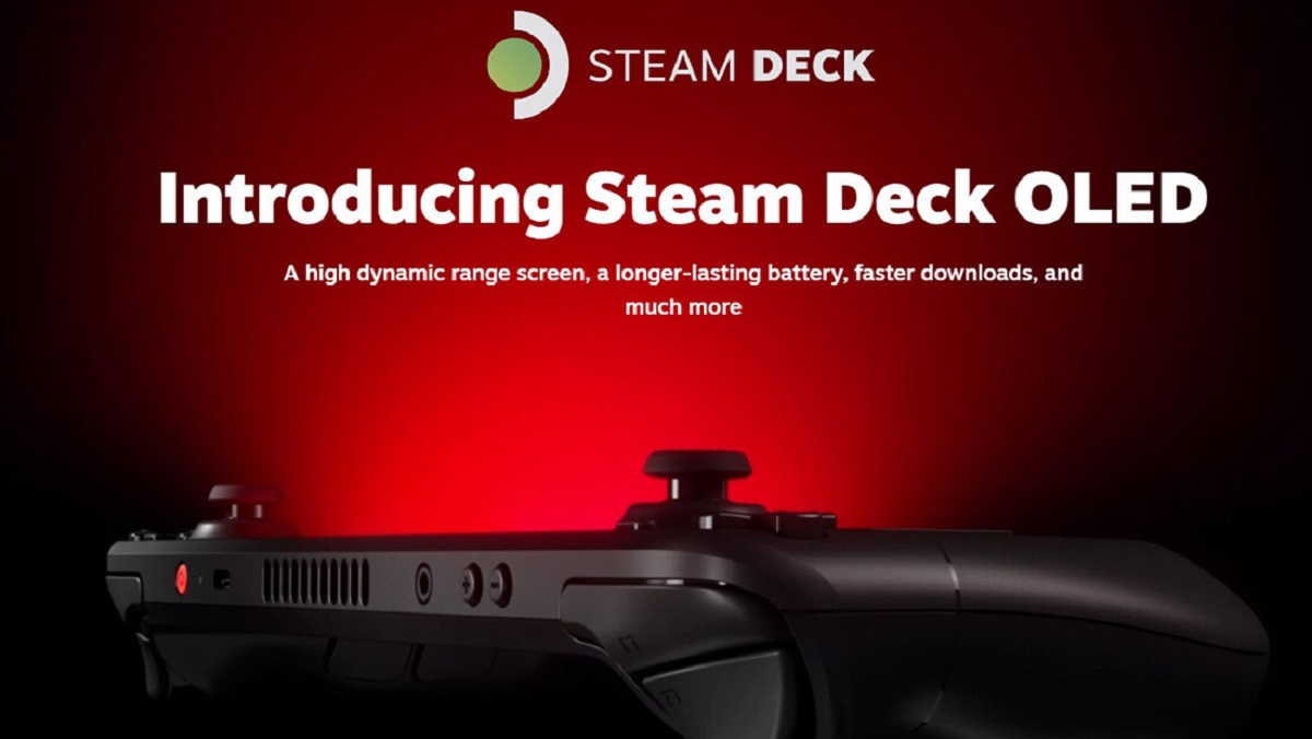 Grande surprise de la part de Valve : présentation d'une version améliorée de la console de jeu portable Steam Deck, dotée d'un écran OLED et d'une capacité de mémoire accrue. Grande surprise de la part de Valve : présentation d'une version améliorée de la console de jeu portable Steam Deck, dotée d'un écran OLED et d'une capacité de mémoire accrue.