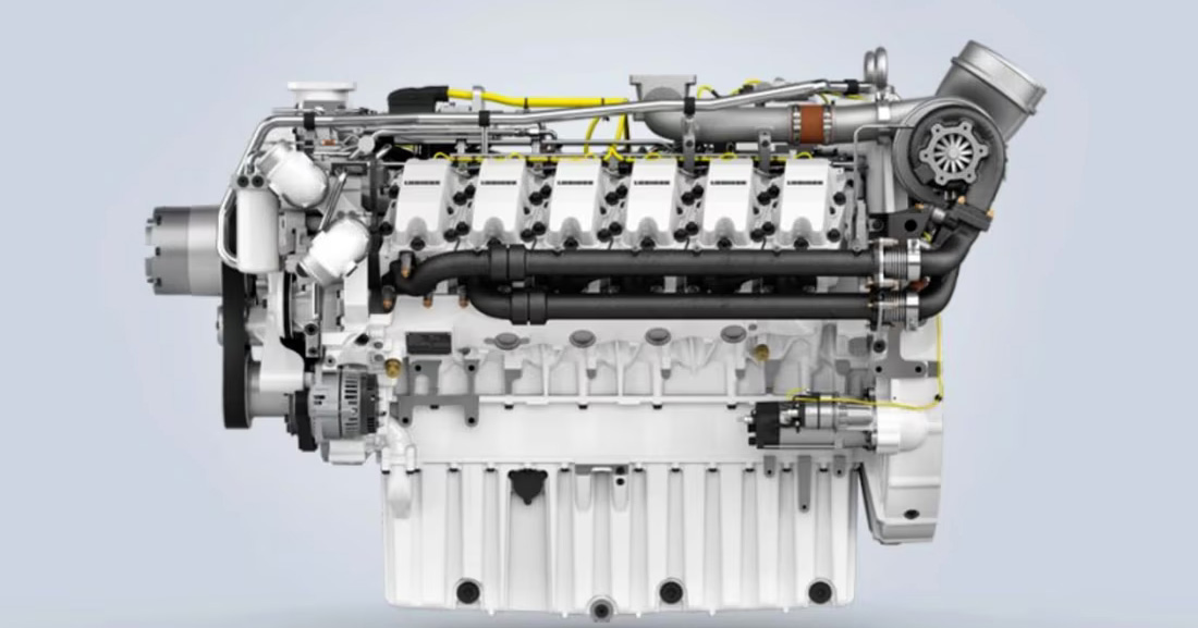 Paramètres du moteur Liebherr D9612 Paramètres du moteur Liebherr D9612