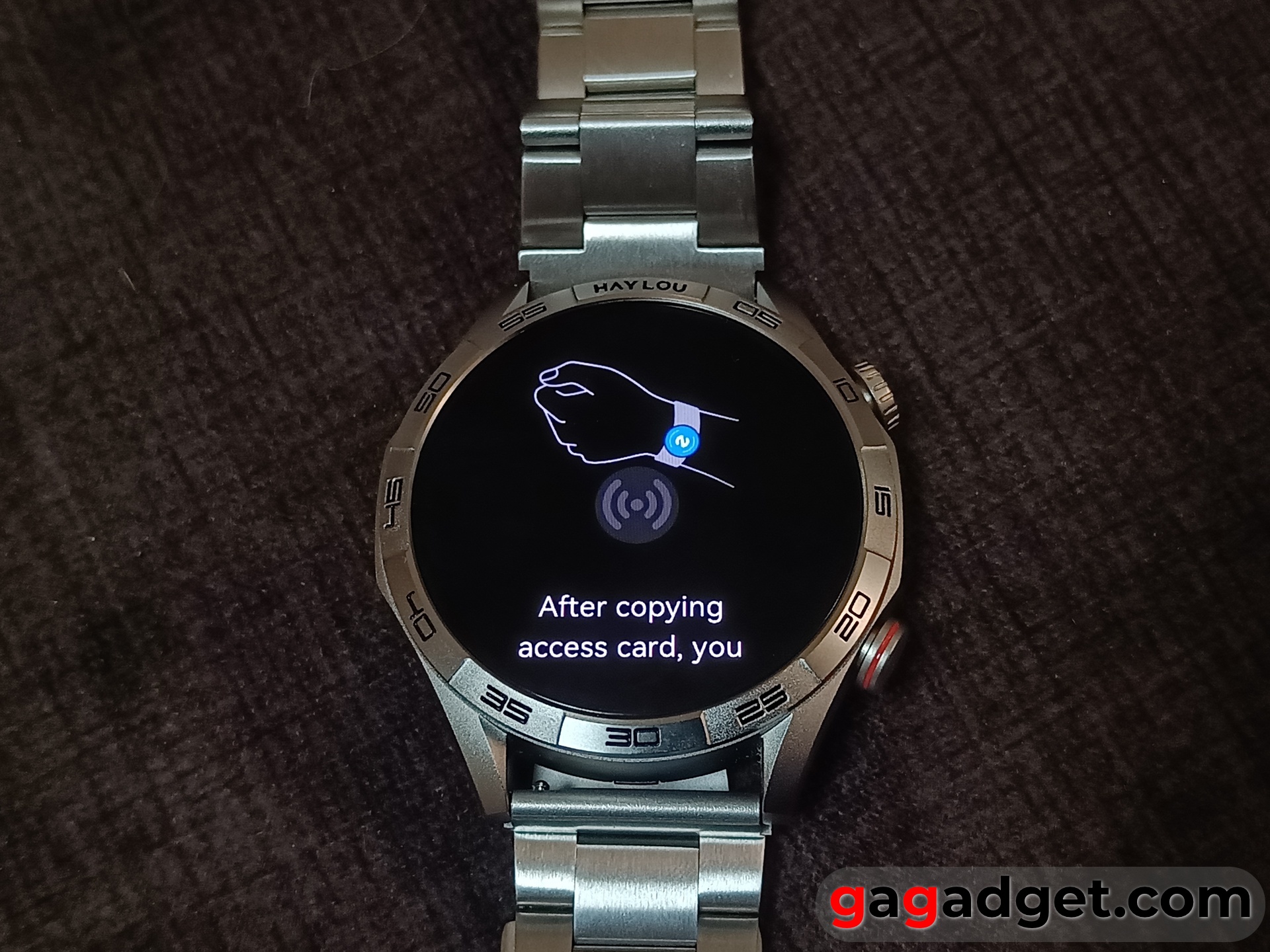Настройки NFC на Haylou Solar 5 Настройки NFC на Haylou Solar 5
