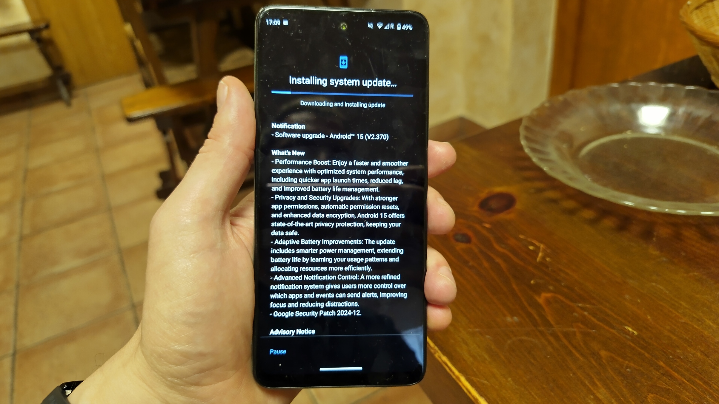 Mise à jour Android 15 pour HMD Pulse Pro Mise à jour Android 15 pour HMD Pulse Pro
