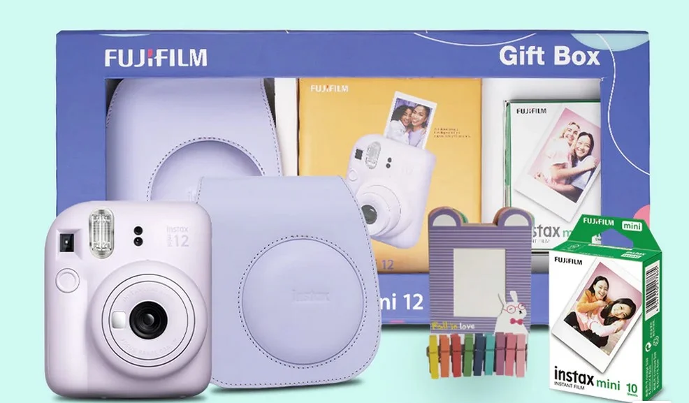 Boîte cadeau Instax Mini 12 Instax Mini 12 - l'appareil photo pour les photos instantanées