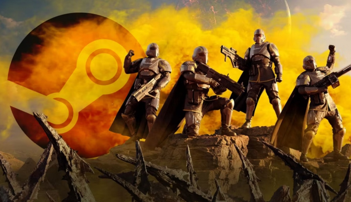 Le jeu de tir coopératif Helldivers 2 est arrivé en tête des ventes hebdomadaires sur Steam, détrônant Palworld. Le jeu de tir coopératif Helldivers 2 est arrivé en tête des ventes hebdomadaires sur Steam, détrônant Palworld.
