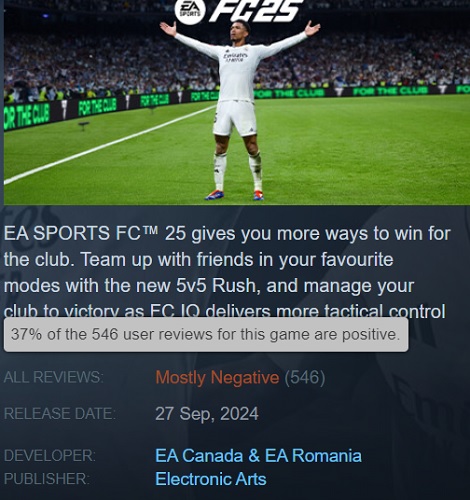 Le football mondial est à l'honneur dans la bande-annonce d'EA Sports FC 25 - mais cela sauvera-t-il le jeu ? Les premières critiques des joueurs sur le nouveau simulateur sont très négatives-2 Le football mondial est à l'honneur dans la bande-annonce d'EA Sports FC 25 - mais cela sauvera-t-il le jeu ? Les premières critiques des joueurs sur le nouveau simulateur sont très négatives-2