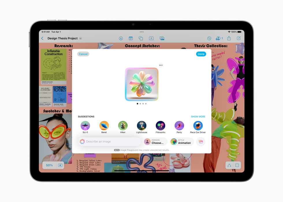 Nouvel iPad Air avec puce M3 en version 13 pouces Nouvel iPad Air avec puce M3 en version 13 pouces